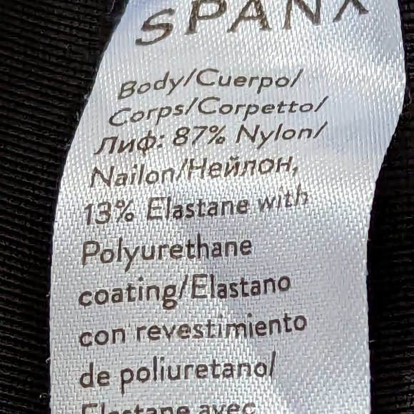 Spanx Black Faux Leather Leggings - Picture 14 of 16